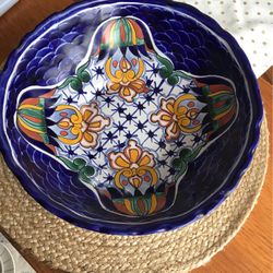 Vintage Castillo Hecho En Mexico Bowl 