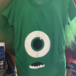 Mike Wazowski- Maternity Shirt And Tutu