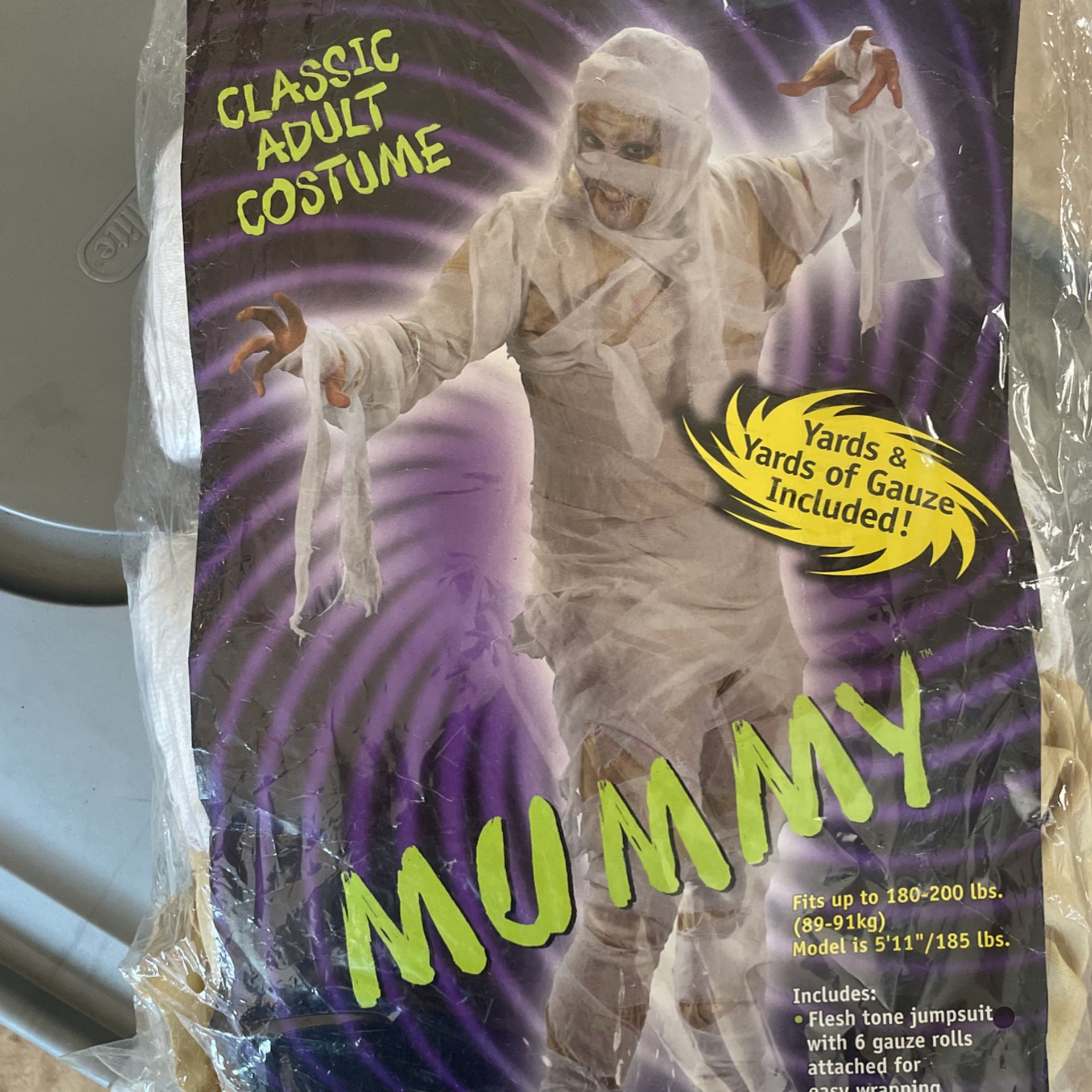 Adult Mens Mummy Costume