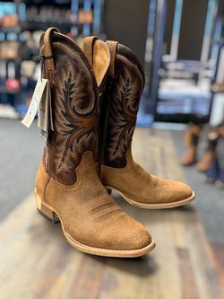 Ariat Western Boots Cowboy Brown Sz 10