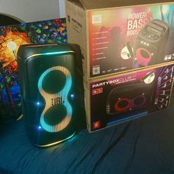 JBL Partybox Club Live 120 Portable Bluetooth Speaker - Wireless Mic, LED Lights & Long Battery Life