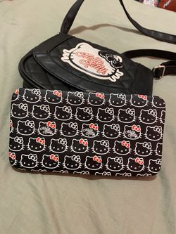 Hello Kitty wallet+purse matching set