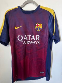 FC Barcelona Nike Qatar Airways Soccer Jersey