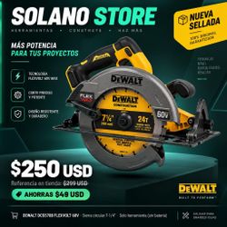 DeWalt FlexVolt 60V Circular Saw 7-1/4"