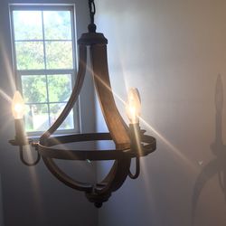 Farmhouse chandelier
