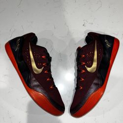 Nike Kobe 9 EM Deep Garnet Mens Size 9  Basketball Shoes Sneakers 646701-678