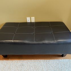 Faux Leather Coffee Table/Ottoman/Bench
