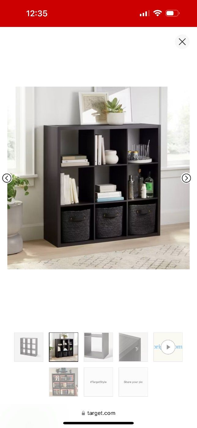 9 Cube Shelf Organizer Brightroom Brand New Please Read Description