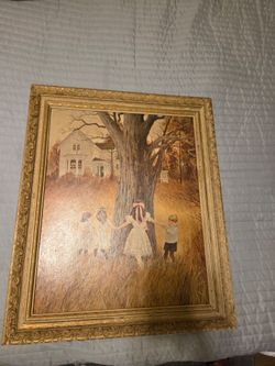 "Childhood Days" - George Sottung Painting