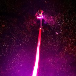 Led Dog Collar and Leash (6Ft) Set (Rechargeable)(Medium or Large)