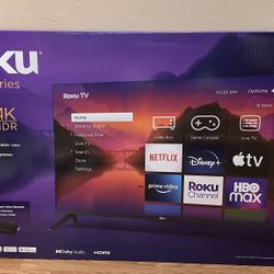 Roku 43” Smart TV, New In Box
