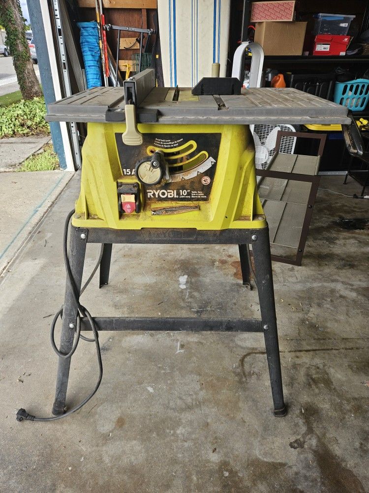 Ryobi 10" Table Saw