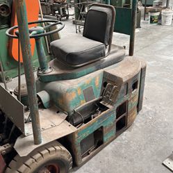 Old. Antique Forklift 