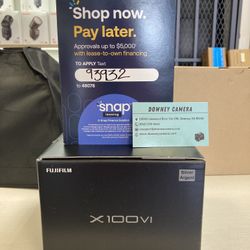 Fujifilm X100VI Black 