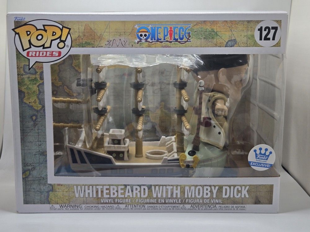 Funko Pop One Piece Whitebeard With Moby Dick Funko Shop Exclusive