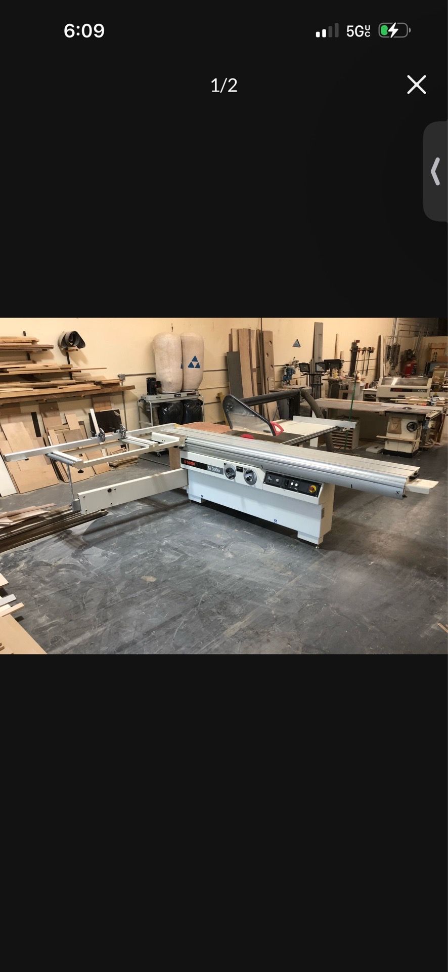 Sliding Table Saw - 10’