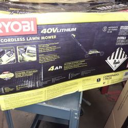 Ryobi 40-volt Mulching Mower New