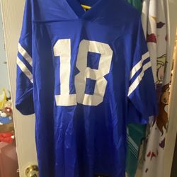 VINTAGE Peyton Manning Indianapolis Colts Puma NFL Jersey Adult XL