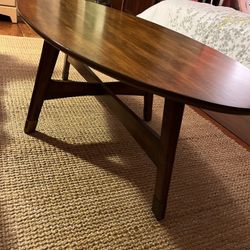 Wood Coffee Table - Mid Century Modern Style 