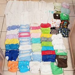 Cloth Diapers, Inserts, Liners, Swim & Training Pants, etc. (2 pictures posted)