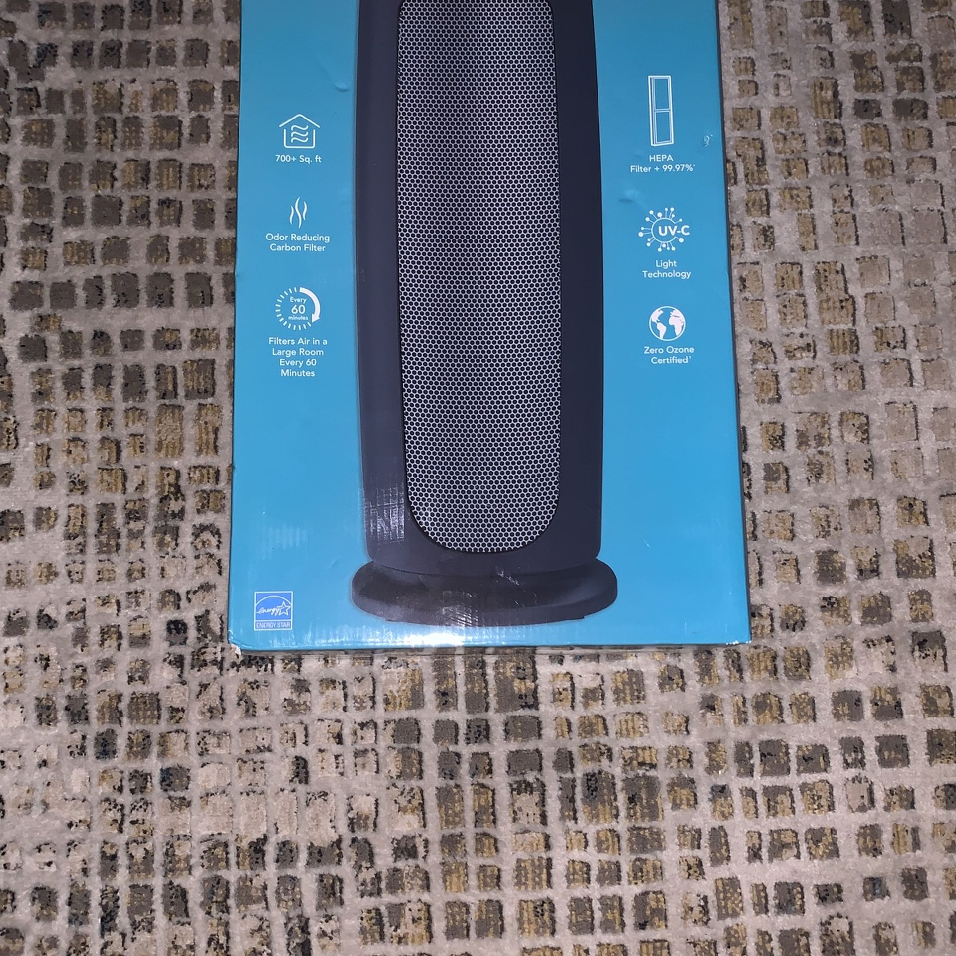 Air Purifier + HEPA+UV-C