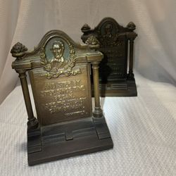 Antique Bradley And Hubbard Book Ends