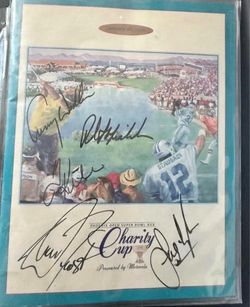 Multi-Signed by Hall of Fame Golfers Including Phil Mickelson