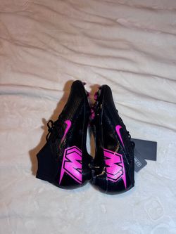 Nike Mercurial Soccer Cleats Black Pink