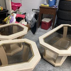 Two Side Tables For $30 Both