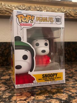 Red  Puffer Jacket Snoopy Pop Funko