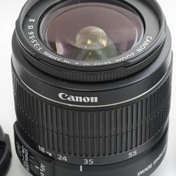 Canon EF-S 18–55mm f/3.5–5.6 IS II Lens – Excellent Condition