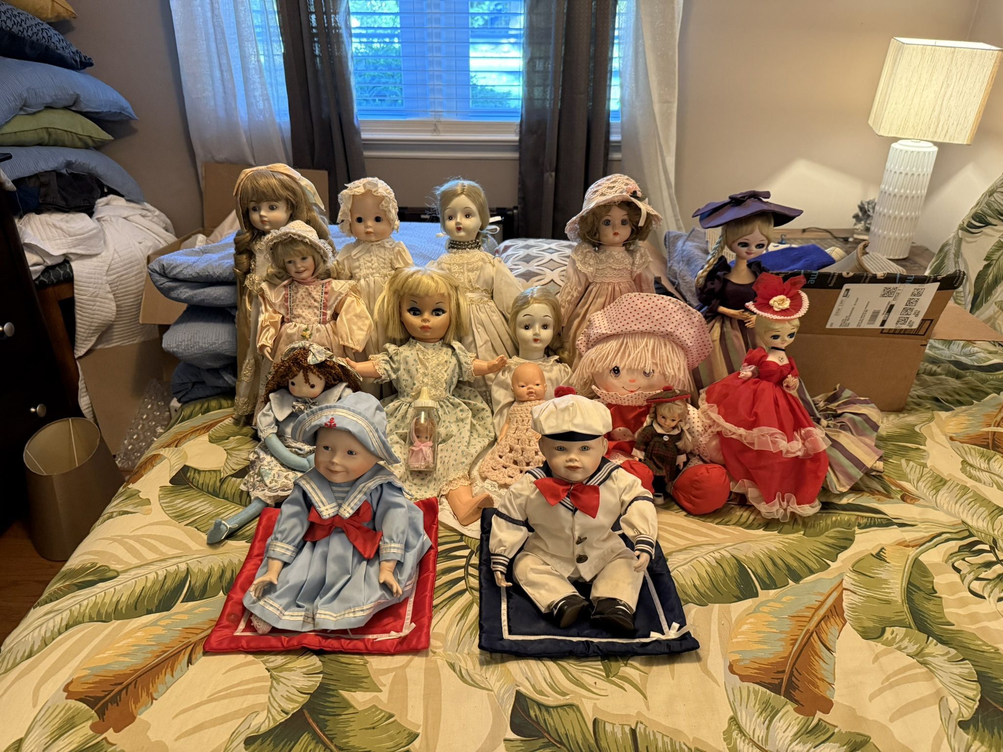 Porcelain And Other Doll Collection