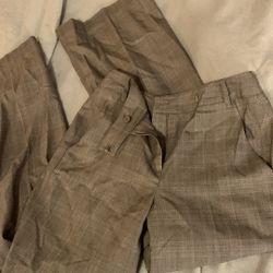 Ladies Dress Pants Size 4 Wide Leg