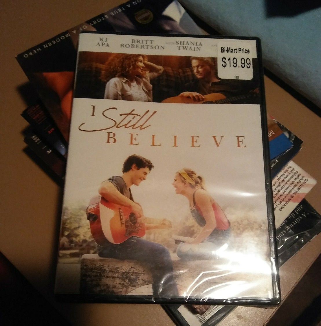 I still believe DVD brand new