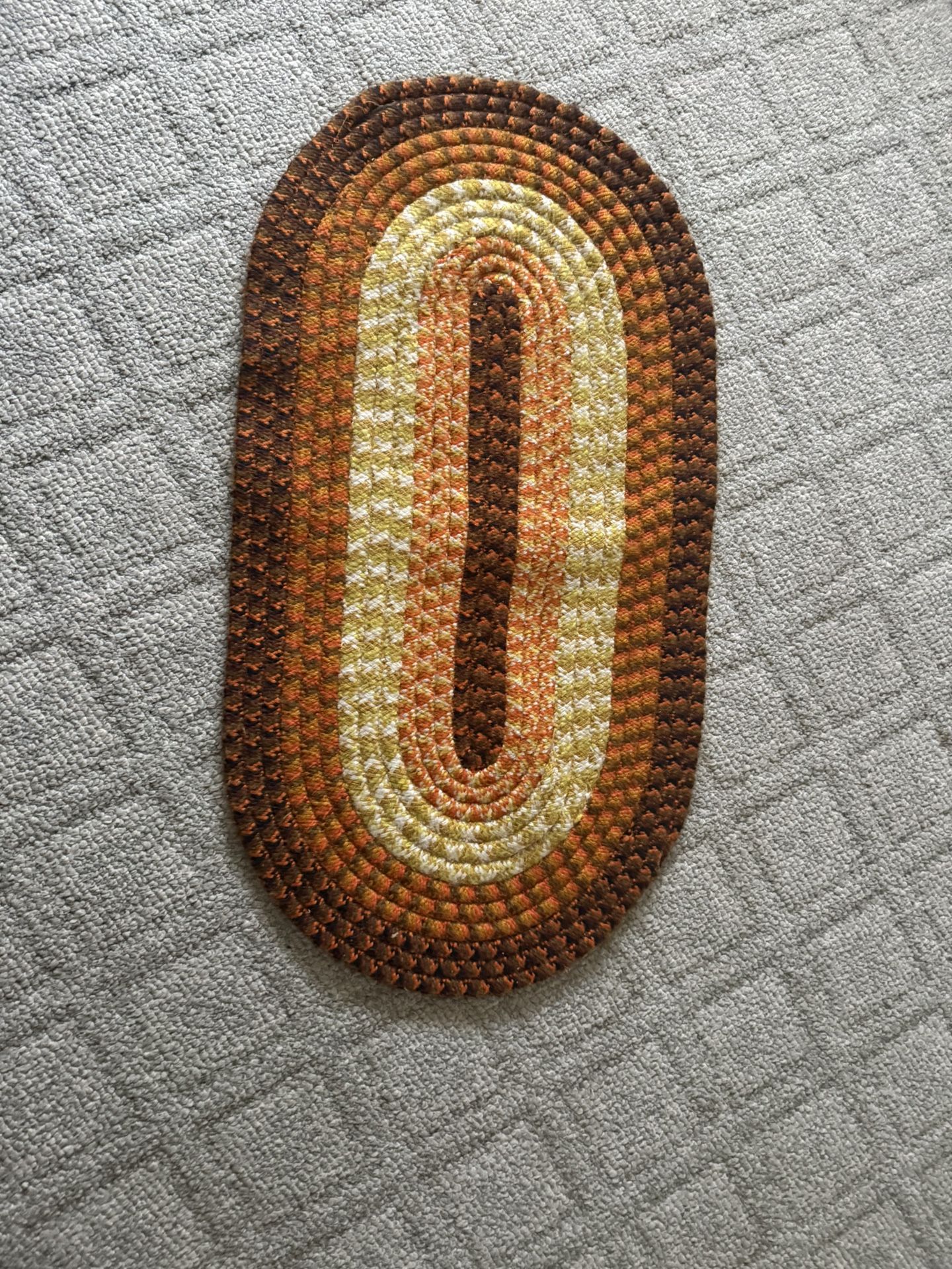 Vintage Retro Braid Style Rug