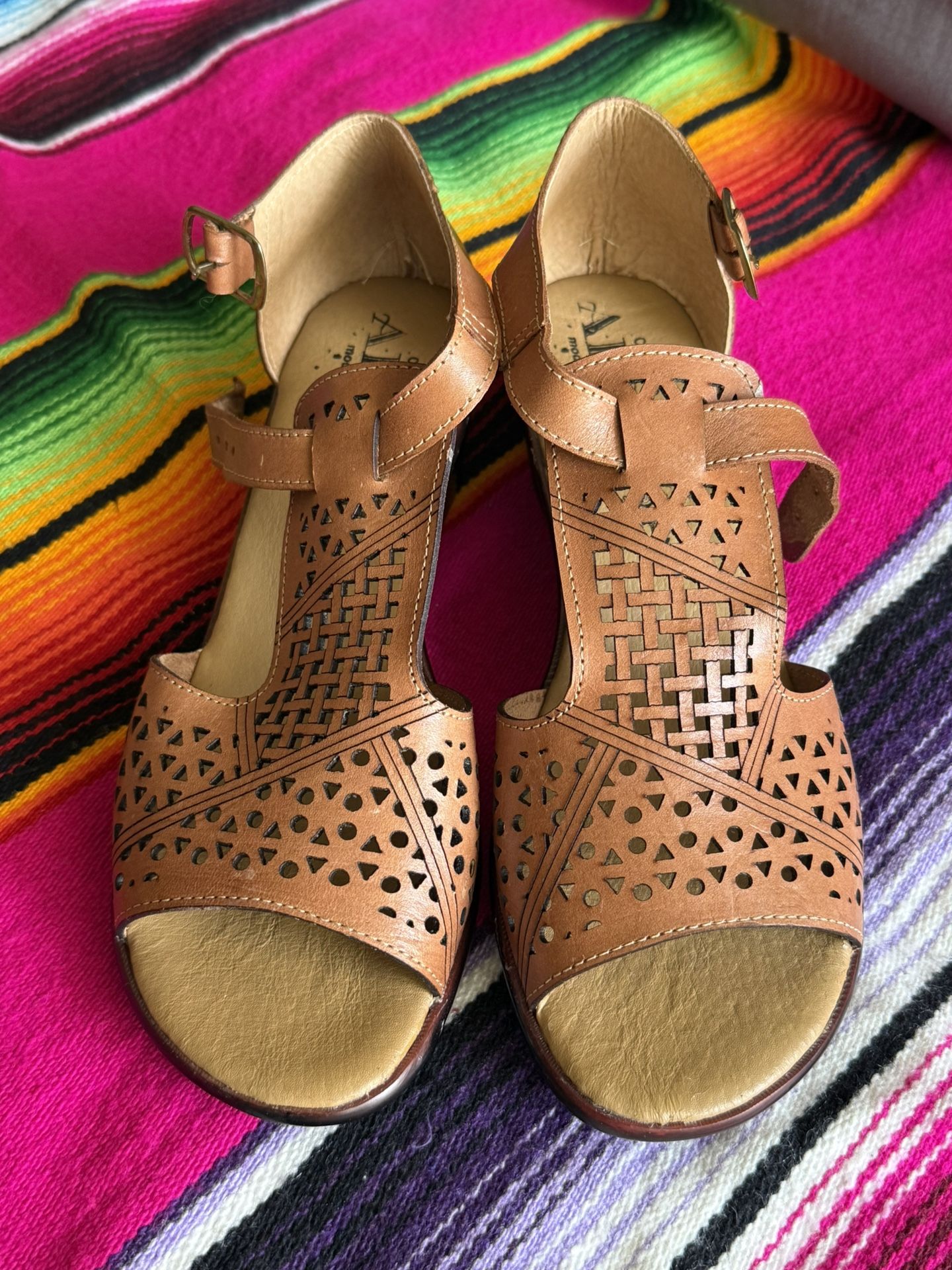 Mexican Leather Women's Platforms