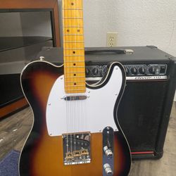 Guitar and Amplifier Combo