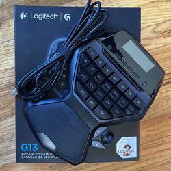 Logitech G13 Advanced Programmable Gaming Pad Controller - USB