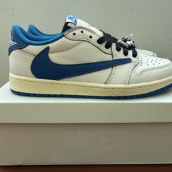 Jordan 1 Low Travis Scott Fragment Men’s Size 9.5