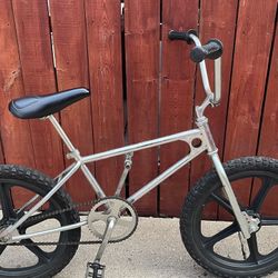 Cook bros. 1980’s BMX Chrome bike W/Skyway Wheels