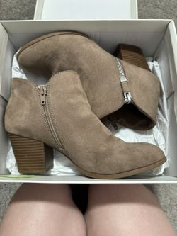 Taupe Ankle Boots