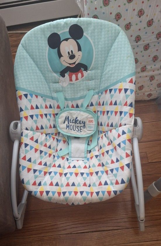 Baby Swing With Star Mobile