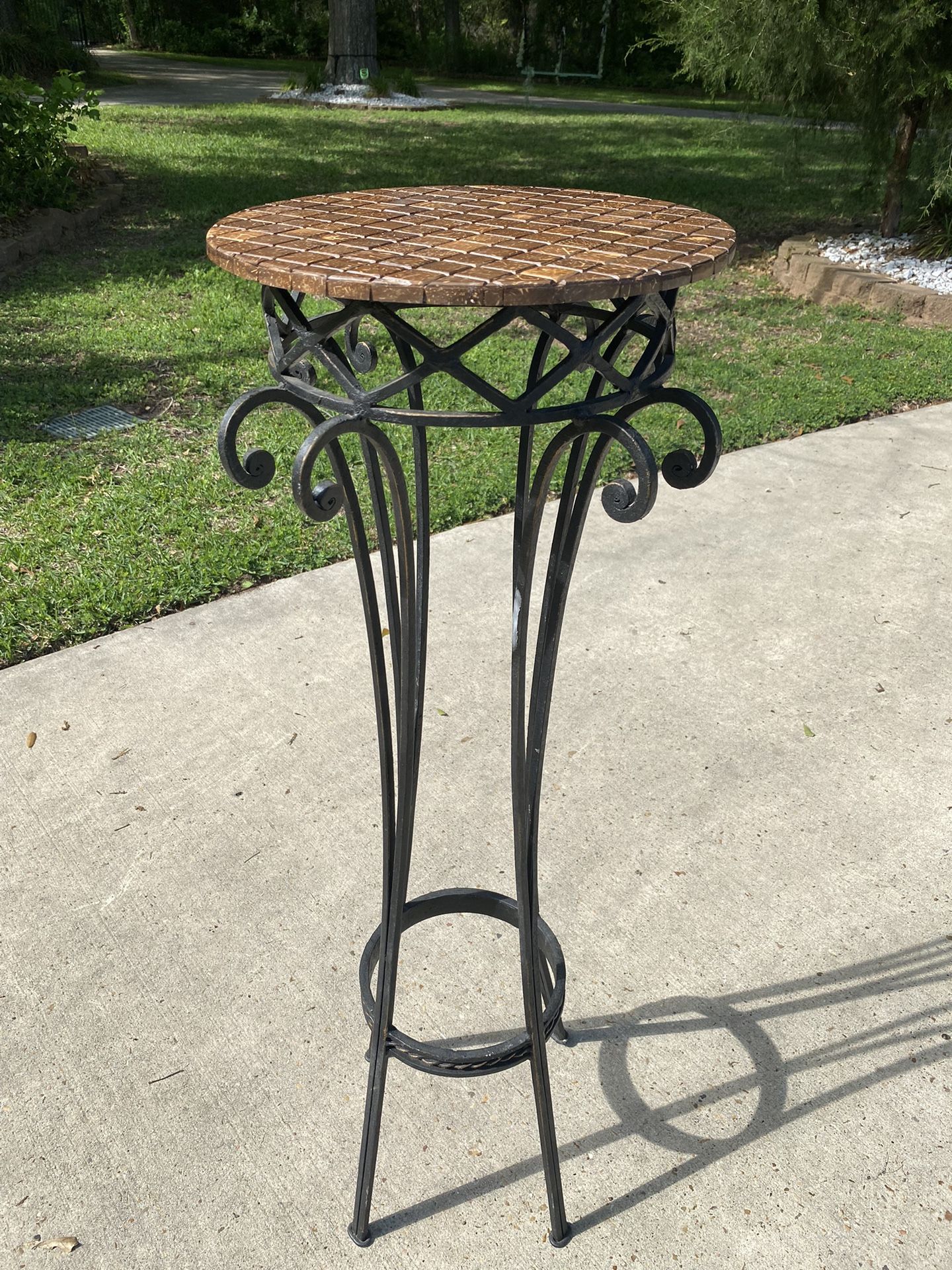 Iron Pedestal/Plant Stand