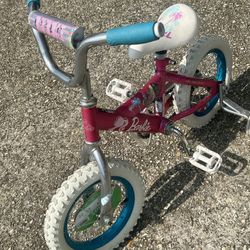 Barbie Bicycle, Child's 12" Size