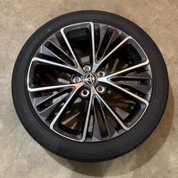 19 Inch Wheels And Tires From 2024 Toyota Prius Limited. 