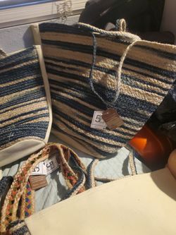 15 total ,tote bag made in India  I ASK  $10.00 each
