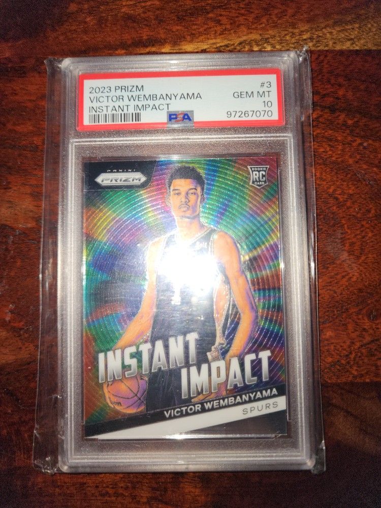 Victor Wembanyama Instant Impact Psa 10