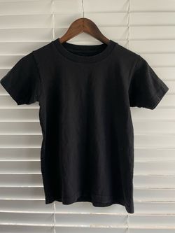 Black Crew Neck T-Shirt