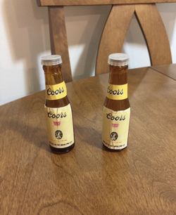 1970’s Coors salt and pepper shakers were