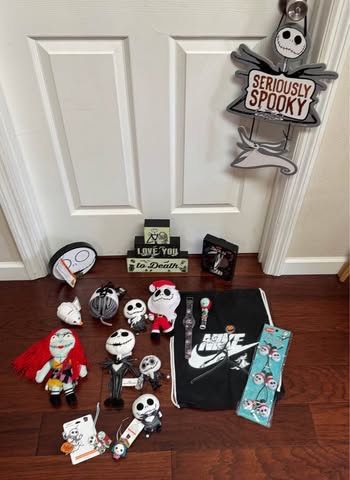 Nightmare Before Christmas Plush and Decor $20 for All 